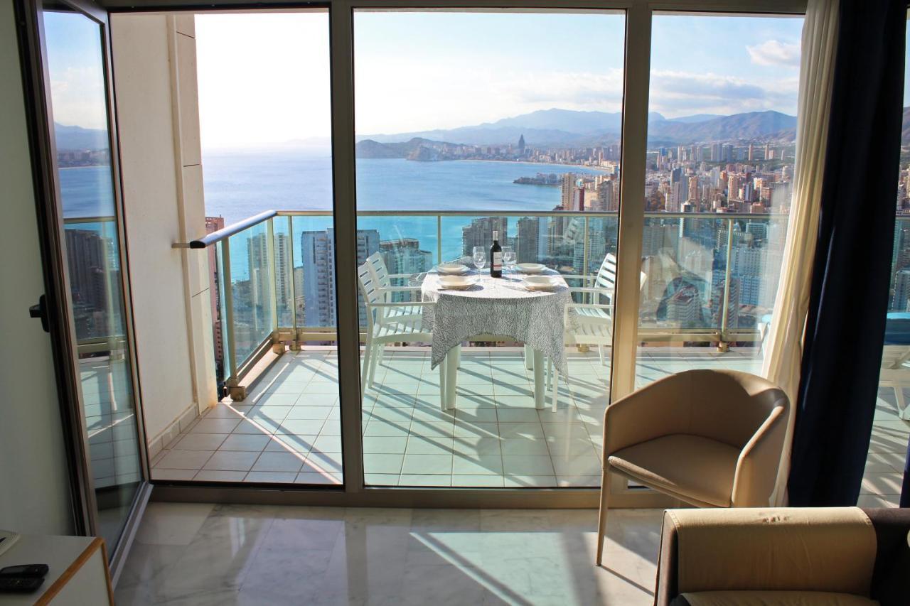 Skyline 26 Stunning Sea Views From A 2-Bedroom Apartment On The 26Th Floor Benidorm Eksteriør billede