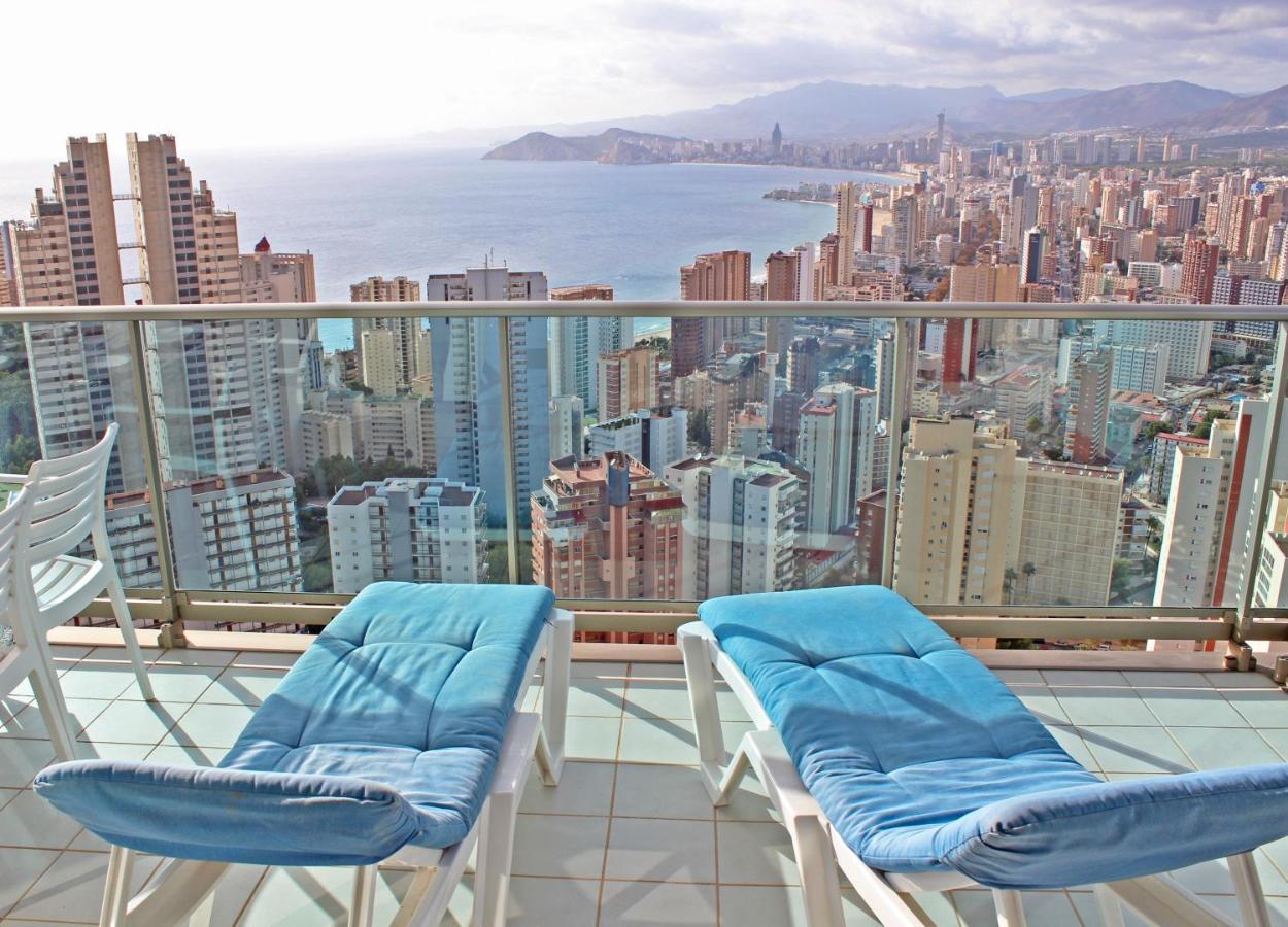 Skyline 26 Stunning Sea Views From A 2-Bedroom Apartment On The 26Th Floor Benidorm Eksteriør billede
